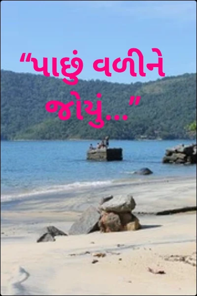“પાછું વળીને જોયું…”