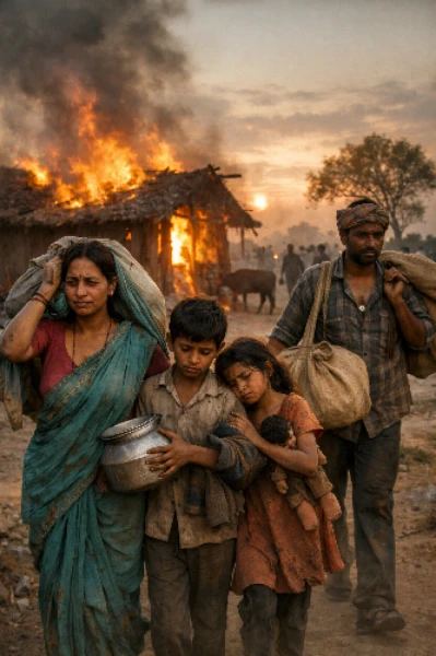 " घर से बेघर तक "