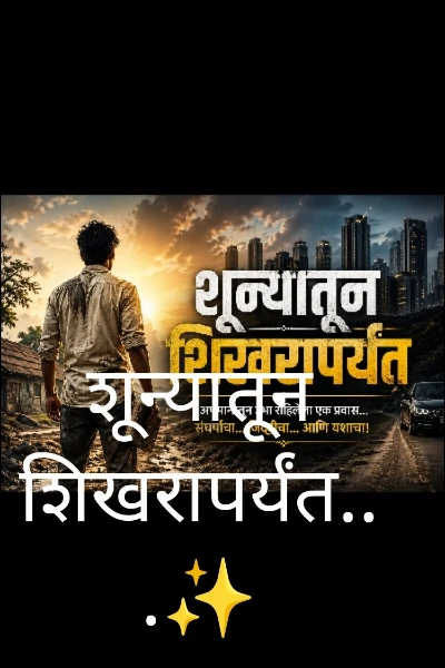 शून्यातून शिखरापर्यंत...✨