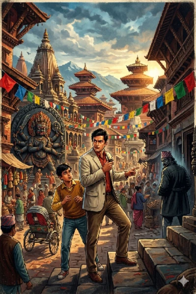 1) जितना कांड काठमांडू में - सत्यजीत राय ( Feluda)