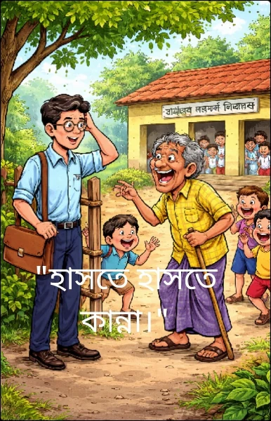 "হাসতে হাসতে কান্না।"