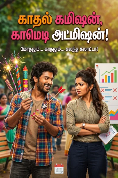 "காதல் கமிஷன், காமெடி அட்மிஷன்!"