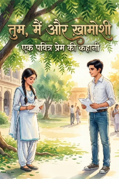 तुम मैं और ख़ामोशी।