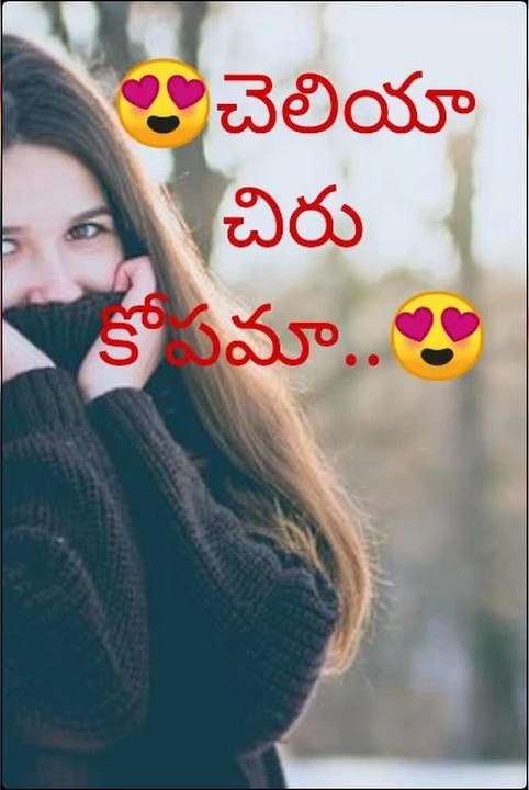చెలియా చిరు కోపమా..