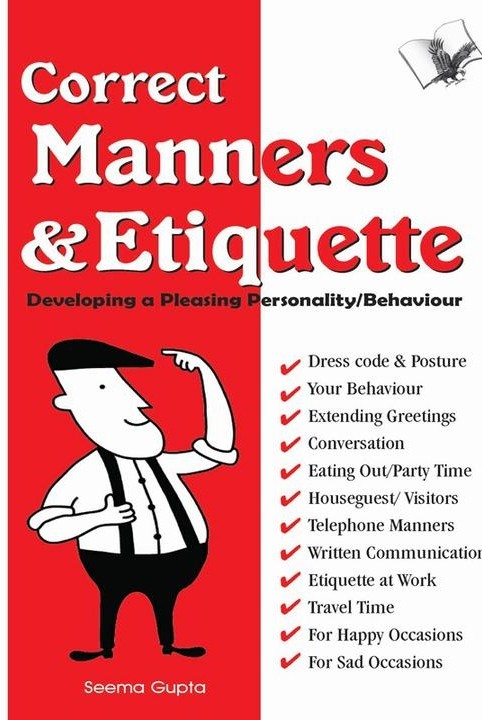 Correct Manners And Etiquette - An online English story written by V S ...