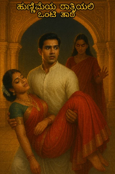 ಹುಣ್ಣಿಮೆಯ ರಾತ್ರಿಯಲಿ ಒಂಟಿ ತಾರೆ 👣