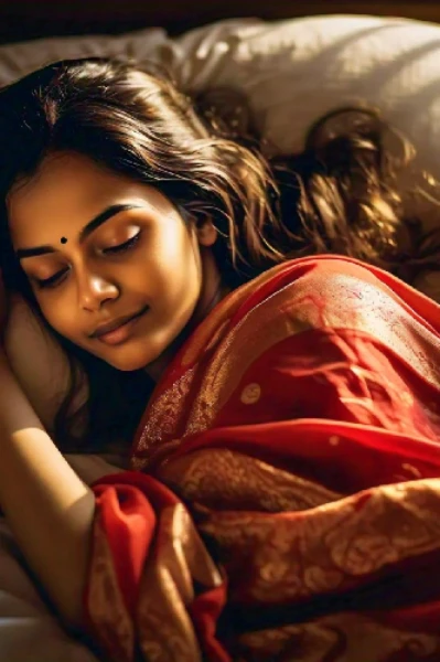 Indian sleeping beauty
