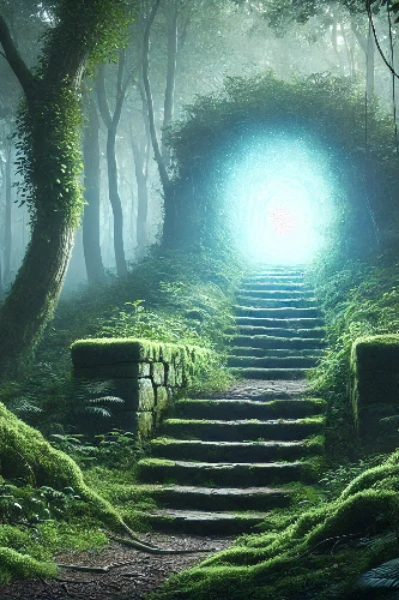 Into another world 🌍 where time left her