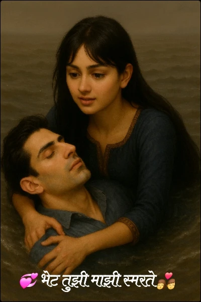 💞 भेट तुझी माझी स्मरते 👩‍❤️‍💋‍👨