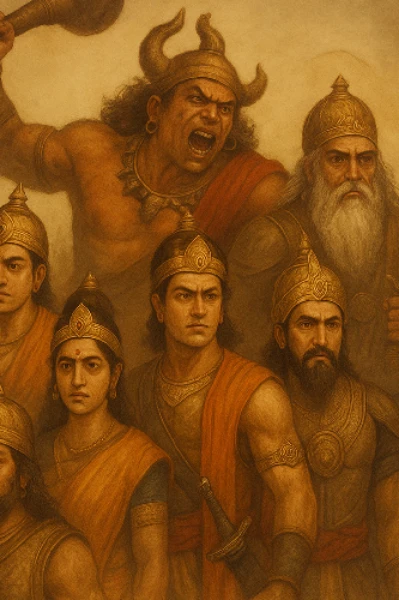 परछाइयाँ" (महाभारत के गुमनाम योद्धाओं की अमर गाथा) "घटोत्कच"