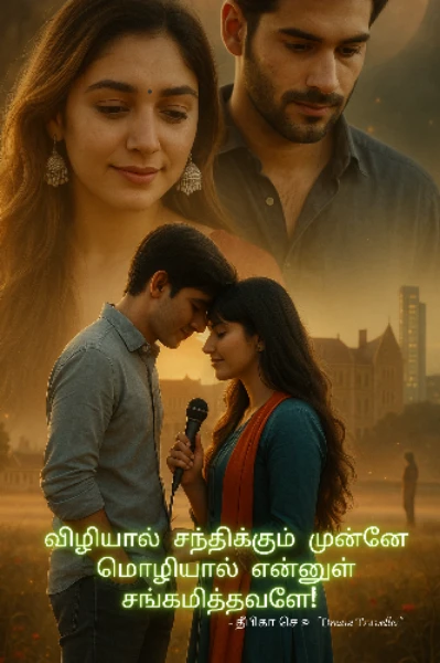 விழியால் சந்திக்கும் முன்னே மொழியால் என்னுள் சங்கமித்தவளே!