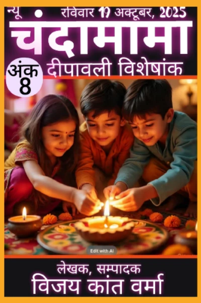 न्यू चंदामामा(अंक-8) [कहानी, कविताएँ,उपन्यास, स्वास्थ्य और बहुत कुछ..]