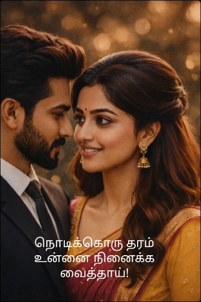 நொடிக்கொரு தரம் உன்னை நினைக்க வைத்தாய்!