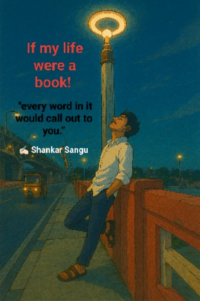 If my life were a book! "every word in it would call out to you."
