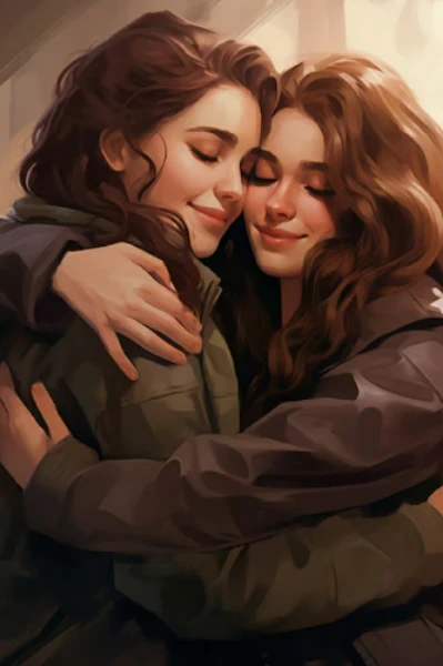 दो सहेलियां 👭👭