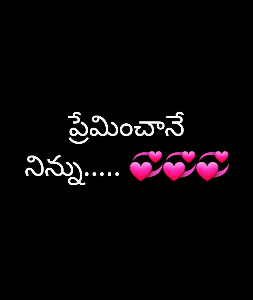 ప్రేమించానే నిన్ను..... 💞💞💞