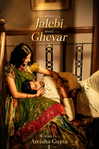 WHEN JELEBI MEET GHEVAR