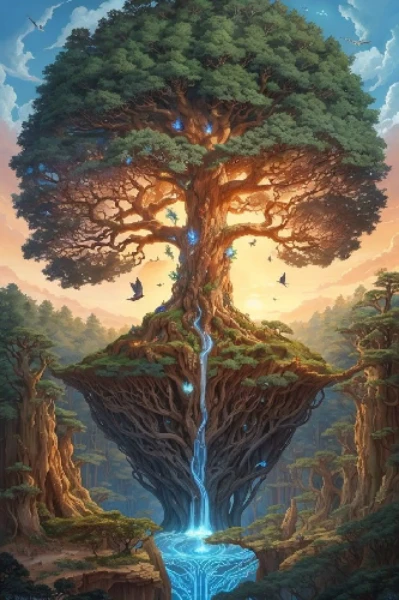 🌲 చెట్లు కి ప్రాణం వచ్చిన రాత్రి 🌳