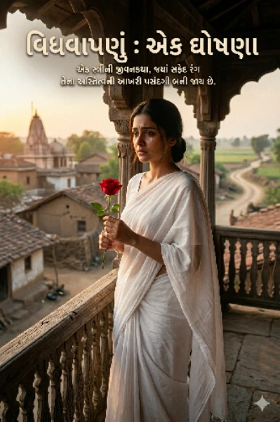 વિધવાપણું -એક ઘોષણા