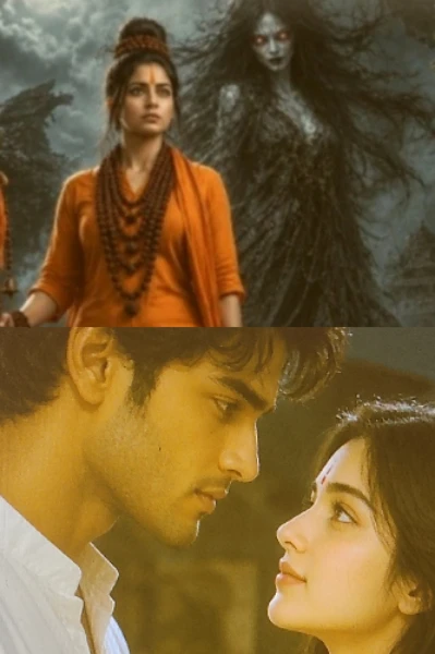 Kajal, the powerful naga yogini and Madan, the handsome ghost