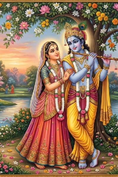 🌸 রাধা-কৃষ্ণ মহাকাব্য – পার্ট ১ 🌸 প্রতিলিপি ক্রিয়েটার্স রাইটিং চ্যালেঞ্জ সিজন 5