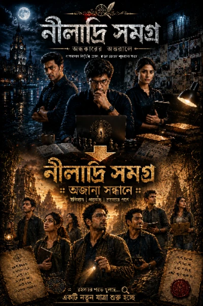 নীলাদ্রি সমগ্র : অন্ধকারের অন্তরালে
“ইতিহাস চিহ্ন রেখে যায়, প্রত্নতত্ত্ব সেই চিহ্নের ভাষা পড়ে আর বিজ্ঞান সেই ভাষার আড়ালে লুকিয়ে

—অজানার সন্ধানে