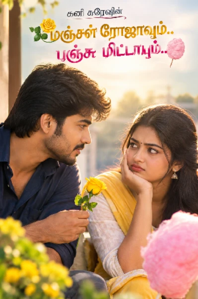 மஞ்சள் ரோஜாவும்.. பஞ்சு மிட்டாயும்...!