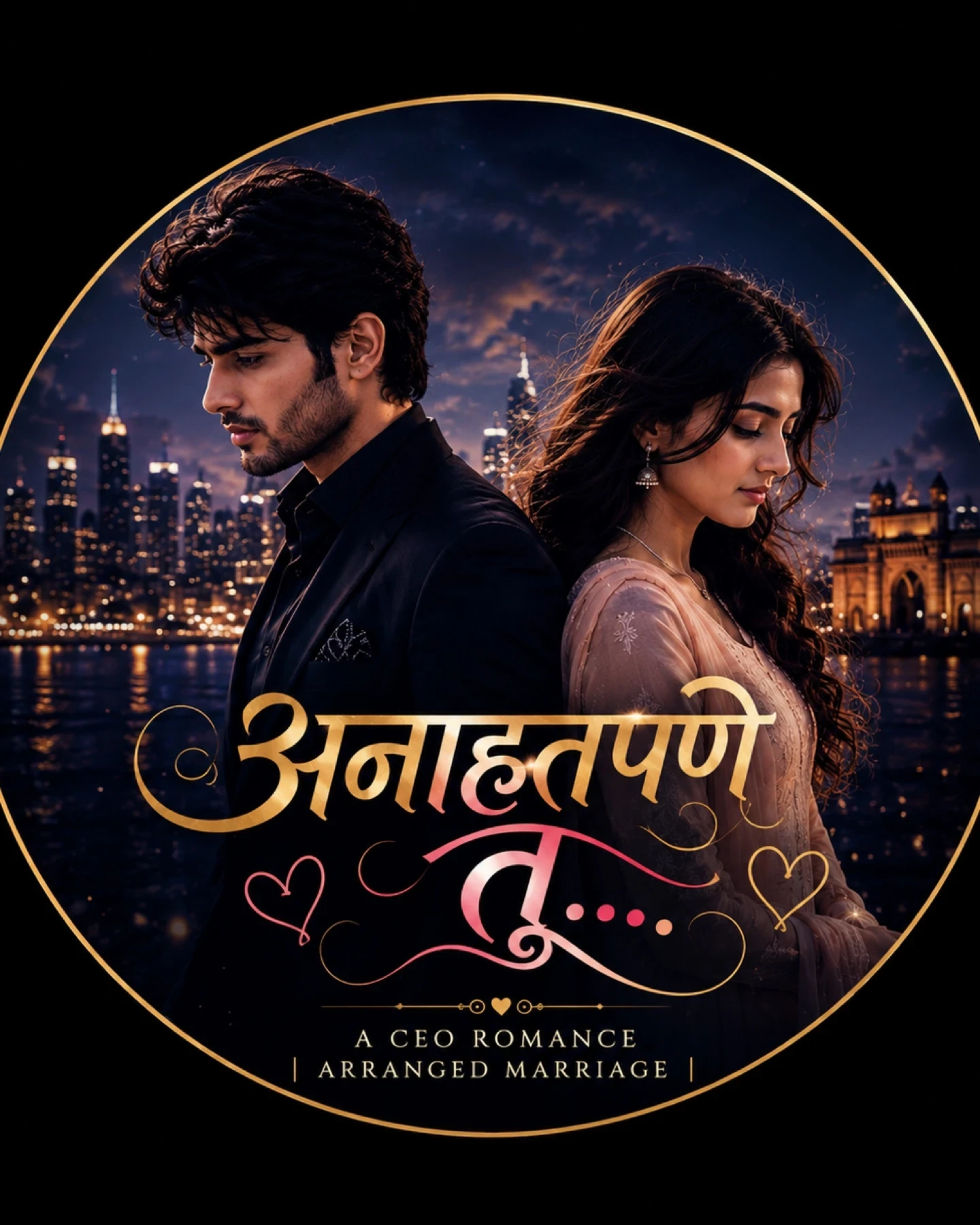 ❤️अनाहूतपणे तू….