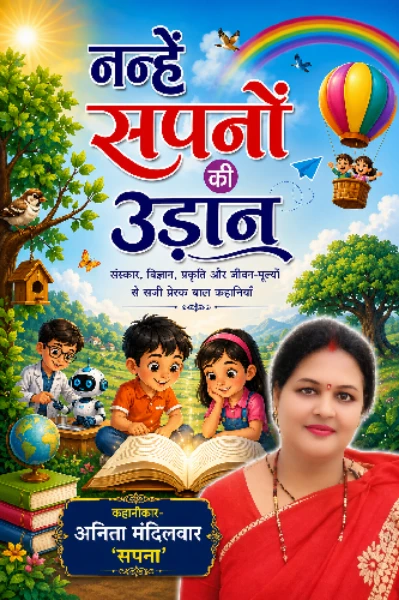 नन्हें सपनों की उड़ान 
(बाल साहित्य)
बाल कहानी संग्रह
