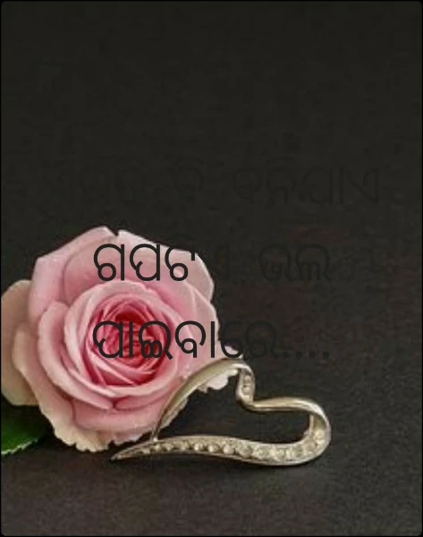 ଏମିତି ବି ବନିଯାଏ ଗପଟିଏ ଭଲ ପାଇବାରେ....