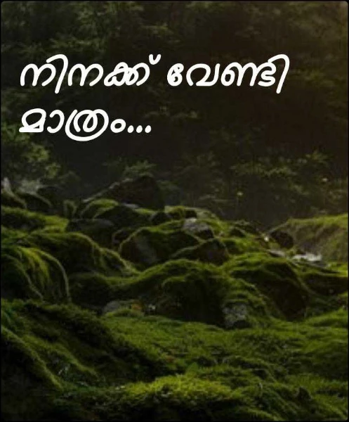 നിനക്ക് വേണ്ടി മാത്രം...