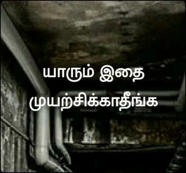 யாரும் இதை முயற்சிக்காதீங்க