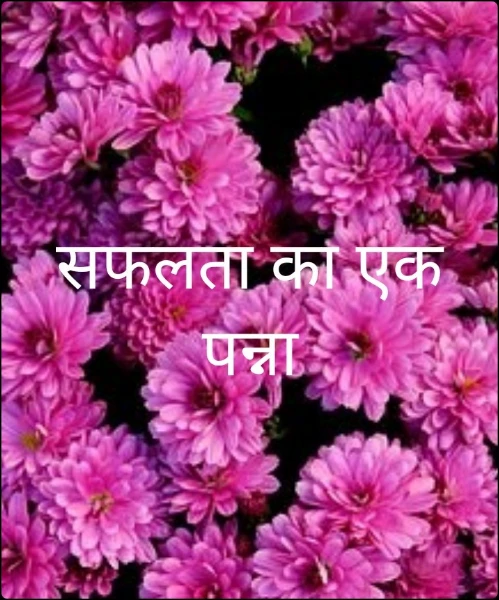 सफलता का एक पन्ना