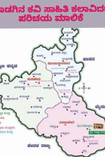 ಕೊಡಗಿನ ಕವಿ ಸಾಹಿತಿ ಕಲಾವಿದರ ಪರಿಚಯ ಮಾಲಿಕೆಗಳು