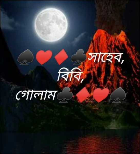 ♠️♥️♦️♣️সাহেব, বিবি, গোলাম♣️♦️♥️♠️
(প্রাপ্ত বয়স্কদের জন্য)