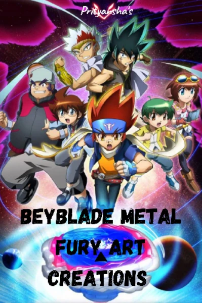 Beyblade metal fury and metal masters and metal fusion and shogun steel  creations!