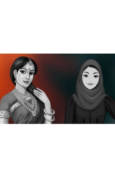 सीता और फरीन...।