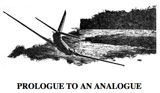 Prologue to an Analogue