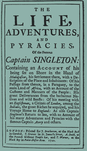 The Life, Adventures & Piracies of the Famous Captain Singleton