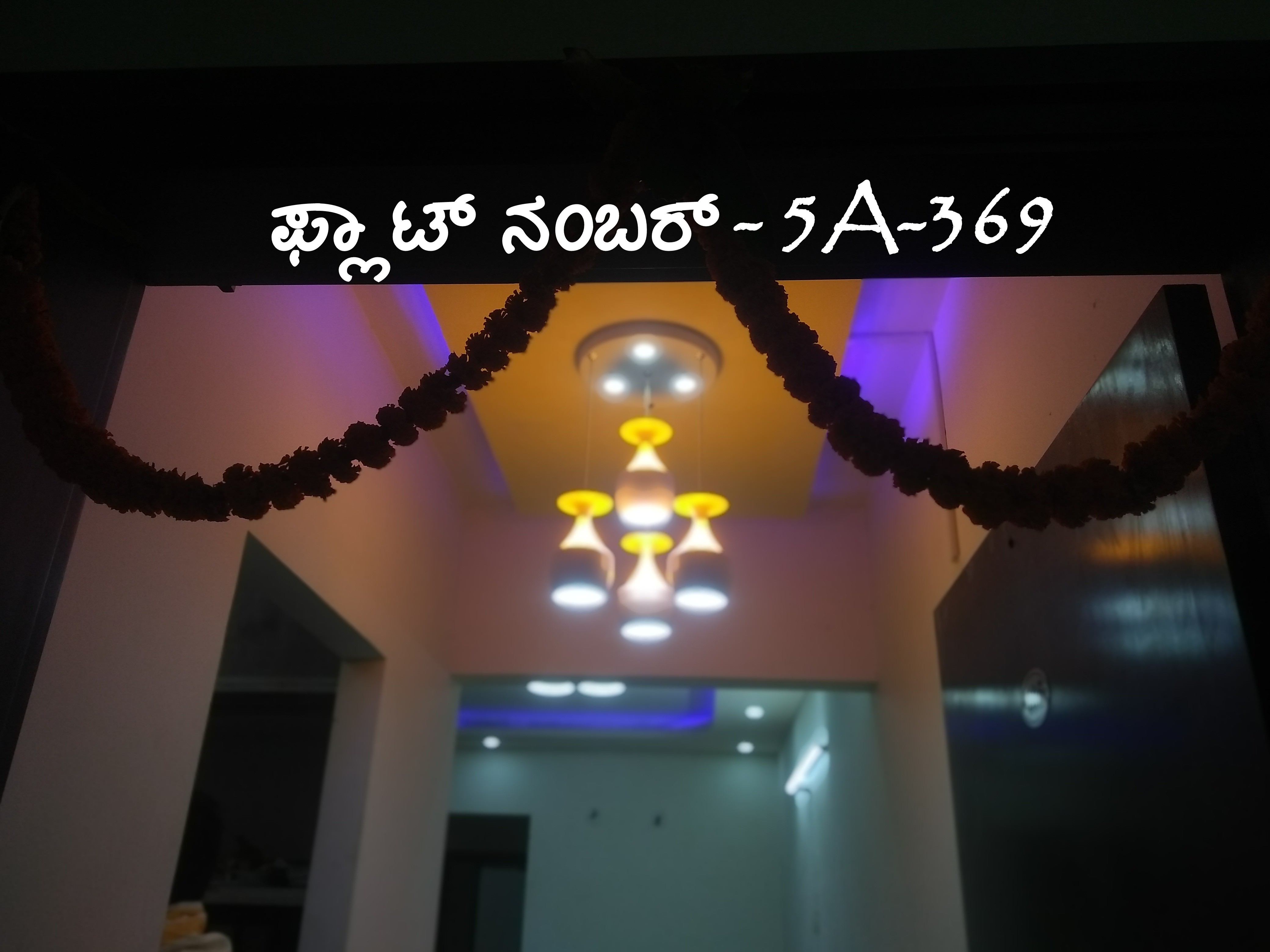 ಫ್ಲಾಟ್ ನಂಬರ್ - ೫ಎ-೩೬೯