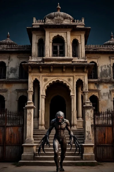 পুরোনো মহলের অন্ধকারে