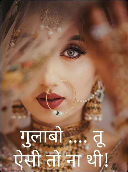 गुलाबो .... तू ऐसी तो ना थी!