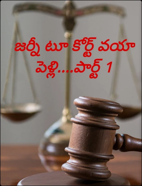 జర్నీ టూ కోర్ట్ వయా పెళ్లి....పార్ట్ 1