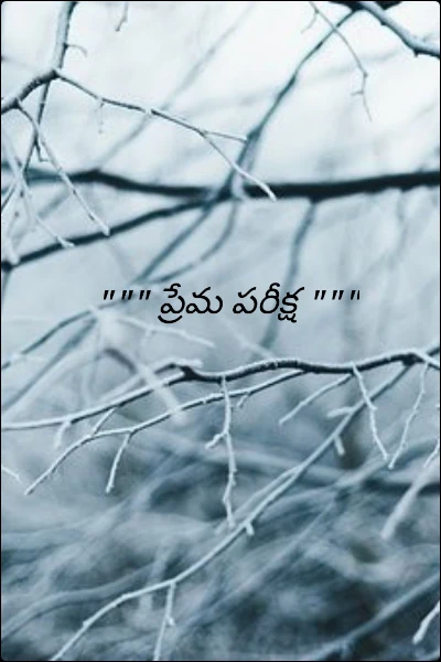 """ ప్రేమ పరీక్ష """