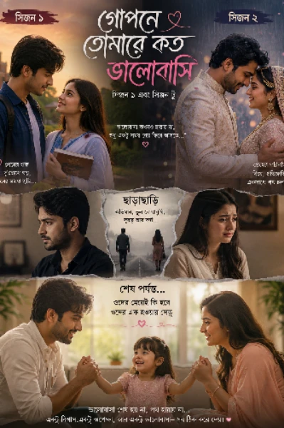 গোপনে তোমারে কত ভালোবাসি