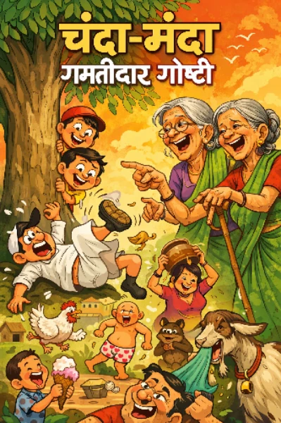 "चंदा-मंदा गमतीदार गोष्टी..." लेखिका- कादंबरी परीट