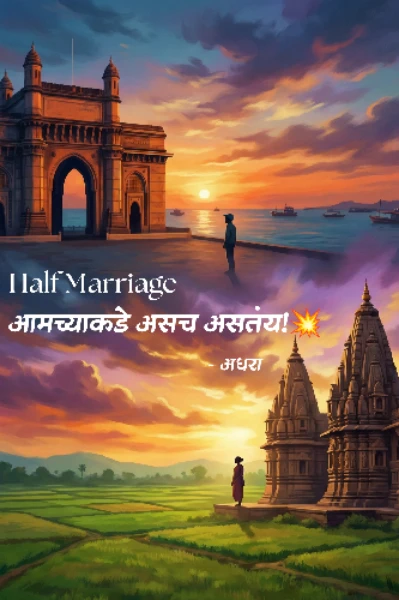 Half marriage... Way of love!❤️
Half marriage - आमच्याकडे असच असतंय!💥