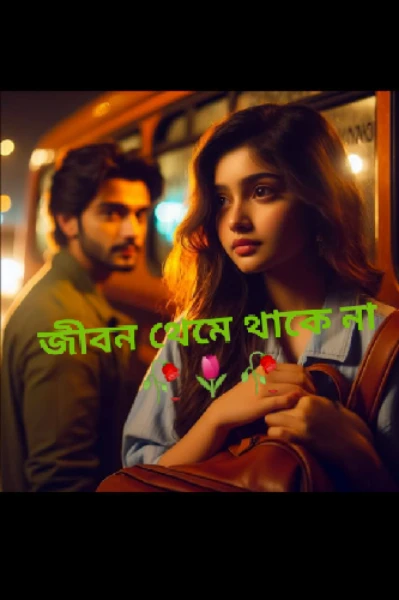 জীবন থেমে থাকে না..... 🥀🌷🥀