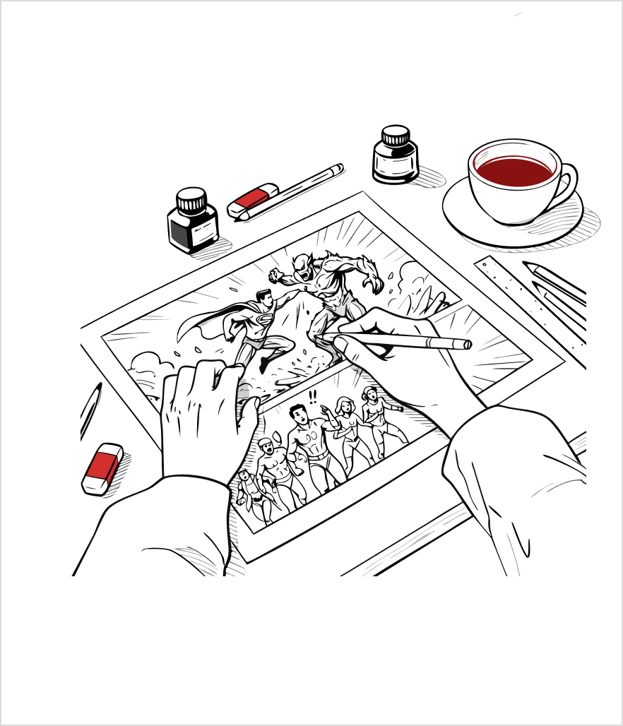 Comic content
